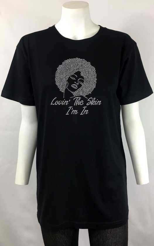 Loving the skin i'm in t-shirt men