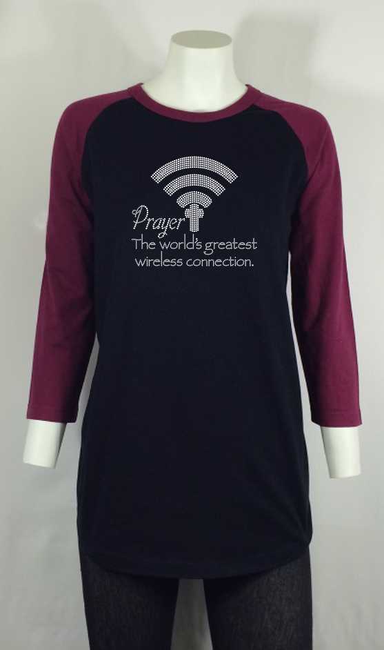 Prayer wifi burgundy