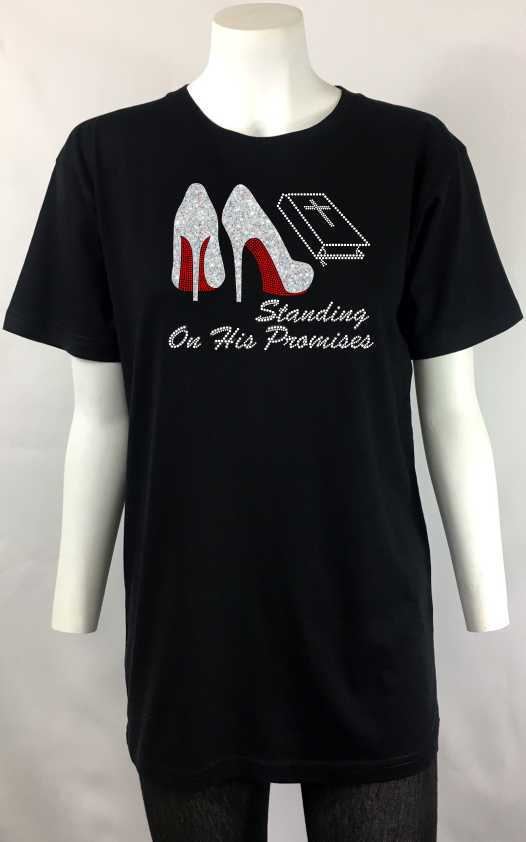 Standing on his promises t-shirt men