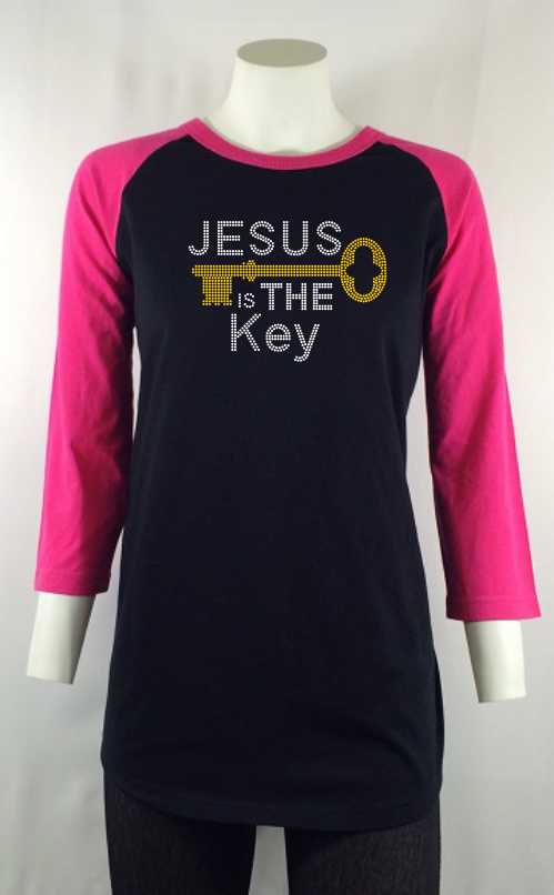 jesus is the key pink