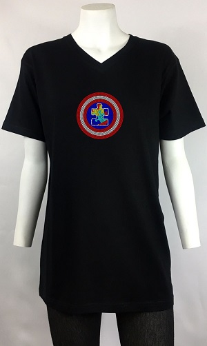 Captian Autism v-neck men