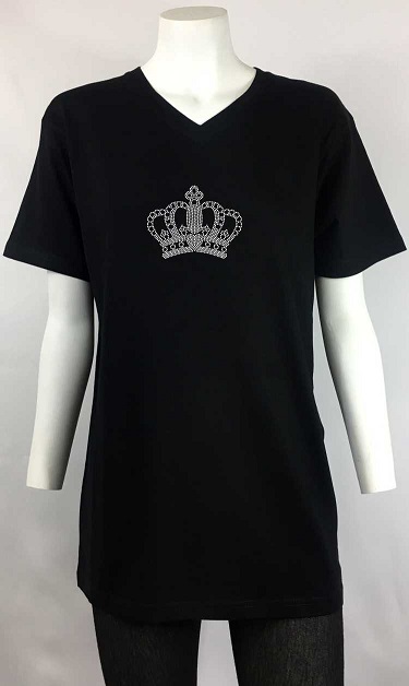 crown v-neck men